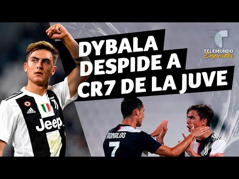 Paulo Dybala despide a CR7 de la Juventus | Telemundo Deportes