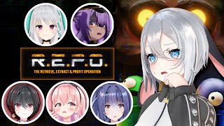 れぽというものをやらせてもらうんですね【REPO/八十科むじな・月赴ゐぶき・我部せ・萌実パイセン・エトラさ】 #山黒音玄