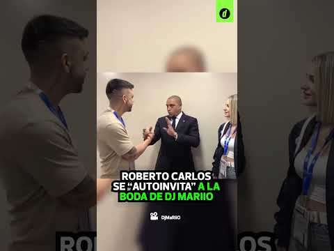 Roberto Carlos se autoinvita a la boda de DjMaRiiO  | Depor