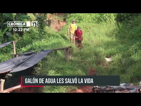 Bonanza: Un minero rescata su vida gracias a un galón de agua