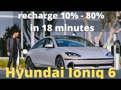 Hyundai Ioniq 6 launched in the US market recharge from 10 to 80% in 18 minutes|New Auto&Vehicles EV