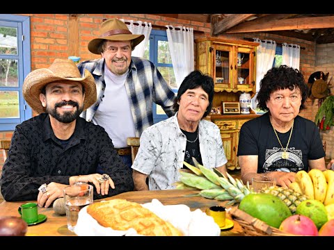 Dupla Teodoro e Sampaio e o cantor Marcello Teodoro estão no Canto e Sabor do Brasil