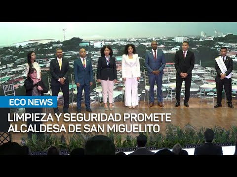 Limpieza, seguridad y títulos de propiedad promete alcaldesa de San Miguelito | #EcoNews