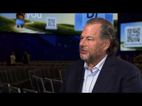 Salesforce CEO Marc Benioff touts AI for all as Dreamforce returns to San Francisco