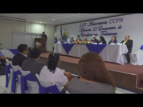 Miembros del Colegio de Contadores Públicos de Nicaragua celebran 64 años de su fundación
