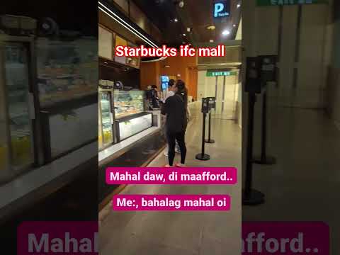 taste it while yiu can afford it. Starbucks ifc mall hongkong #ofwhongkong #pinoyofwbuhayofw