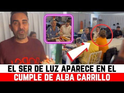 Fidel Albiac y Rocío Carrasco PROTAGONISTAS SORPRESA de la FIESTA más FAMILIAR de ALBA CARRILLO