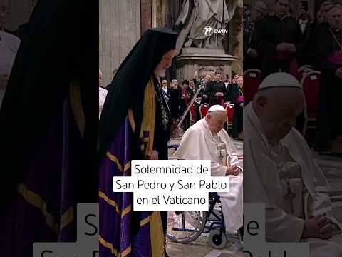 El Papa Francisco presidió una Santa Misa en la Solemnidad de los Santos Pedro y Pablo