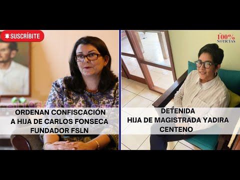 Ordenan confiscación de clínica de hija de Carlos Fonseca. Hija de magistrada detenida