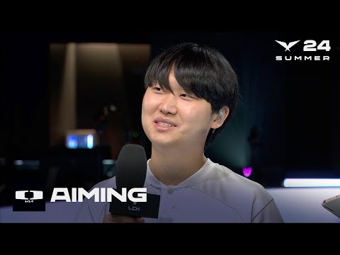 Aiming 인터뷰 | DK vs. KDF | 08.02 | 2024 LCK 서머 스플릿