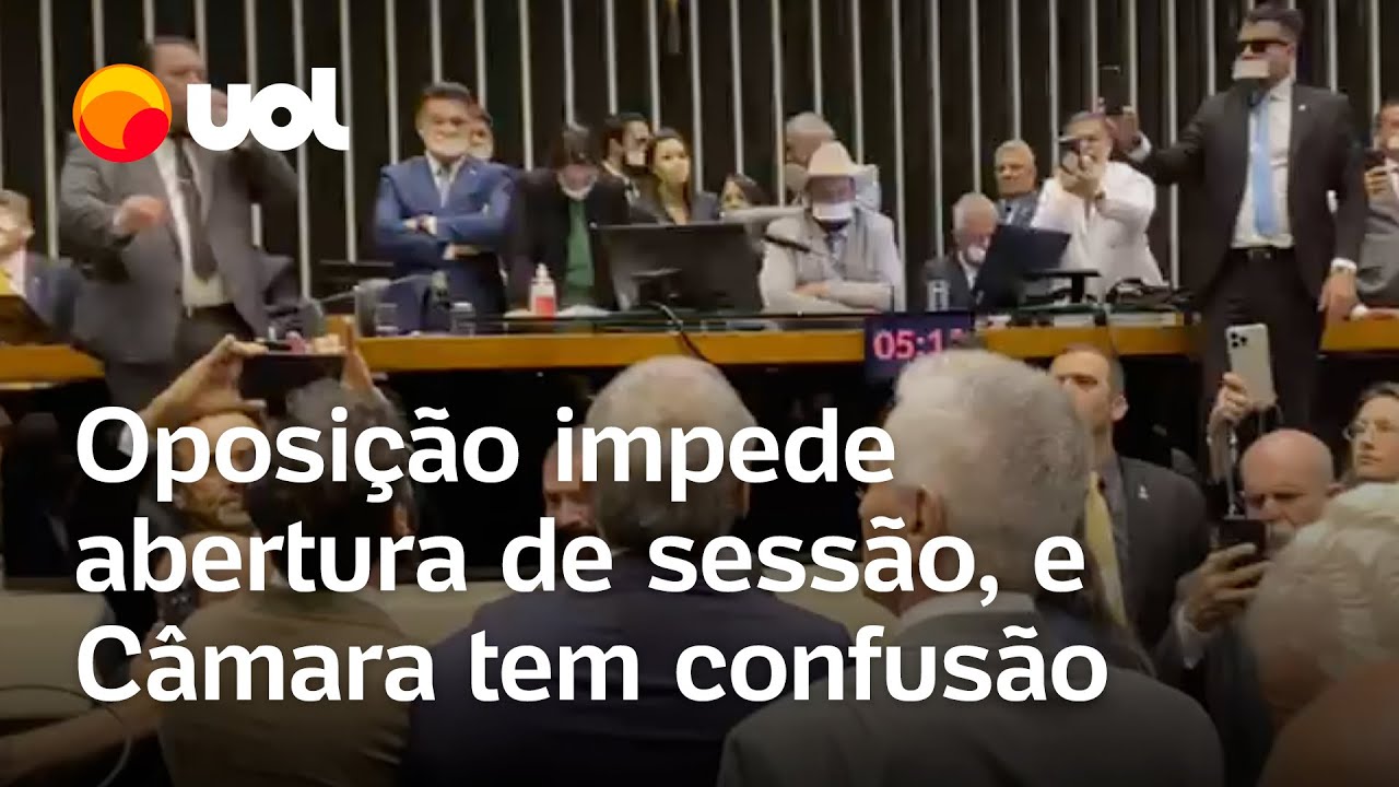 Oposição impede abertura de sessão e Câmara tem confusão Vai me bater