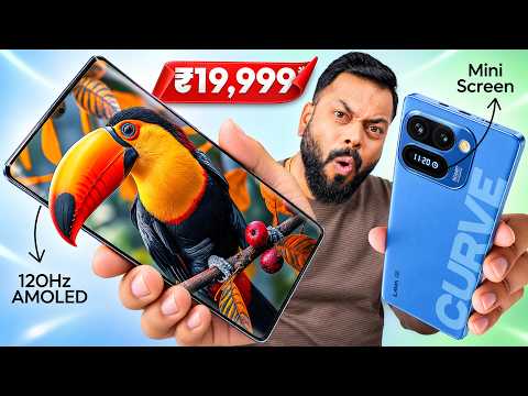 LAVA Virat Curve Unboxing &amp; First Look ⚡ 120Hz 3D AMOLED, Rear Mini Screen @ ₹19,999*!