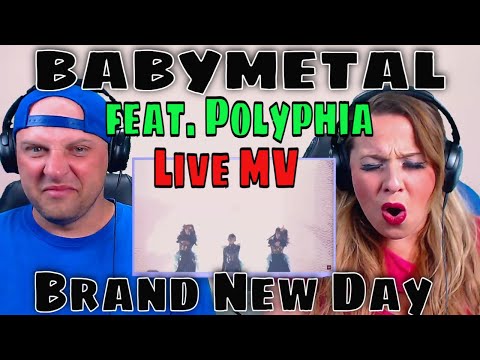 REACTION TO BABYMETAL - Brand New Day feat. Tim Henson and Scott LePage from ?@Polyphia? (Live MV)