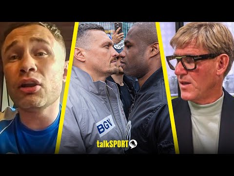 “BEST FORM OF ANYONE ALIVE!” Carl Frampton tells Simon Jordan that Usyk-Dubois 2 is going one way…