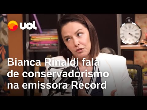 Bianca Rinaldi conta como lidou com conservadorismo da Record e diz: 'Sou de resolver sem escândalo'