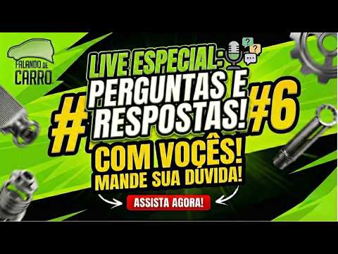 PERGUNTAS E RESPOSTAS AO VIVO AGORA! #6