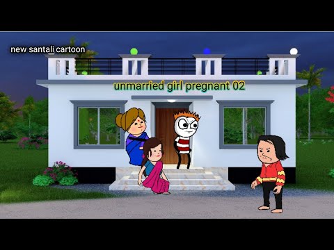 Unmarried girl pregnant  02// new santali cartoon video 2025  #santalicartoon #santalicartooncomedy 