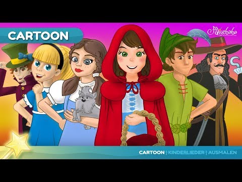 Peter Pan und 5 Märchen | Gutenachtgeschichte für kinder