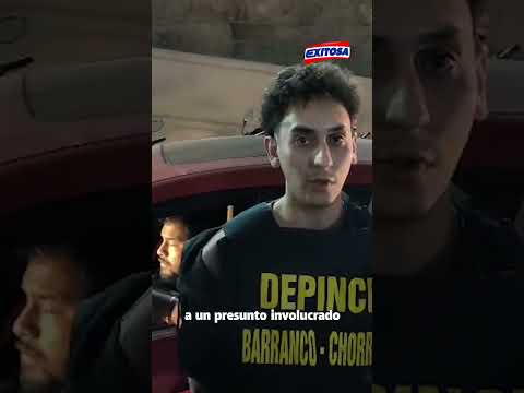 🔴🔵Policía capturó a 'Tiburón', presunto implicado en el asesinato de un mototaxista en Chorrillos