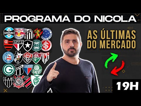 AO VIVO: GABI, DUDU, MICHAEL, CARLOS MIGUEL, THIAGO MENDES, COUTINHO E ÚLTIMAS DO MERCADO