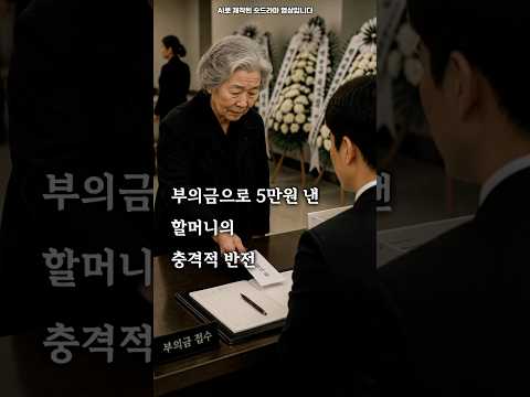 부의금으로 5만원 낸 할머니의 충격적 <strong>비밀</strong> #숏드라마 #<strong>드라마</strong> #살림스타