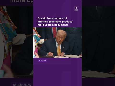 Donald Trump orders US attorney general to 'produce' more Epstein documents