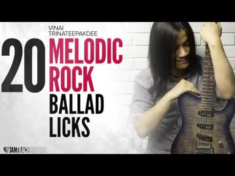 Melodic Rock Ballad Licks Vol.1 (Vinai Trinateepakdee) - Backing Track