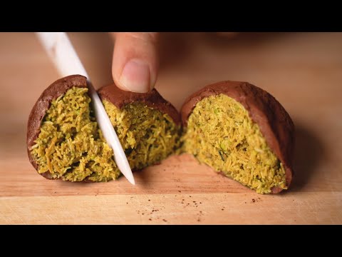 Dubai Chewy Cookie &amp; Chocolate ASMR (No Talking)