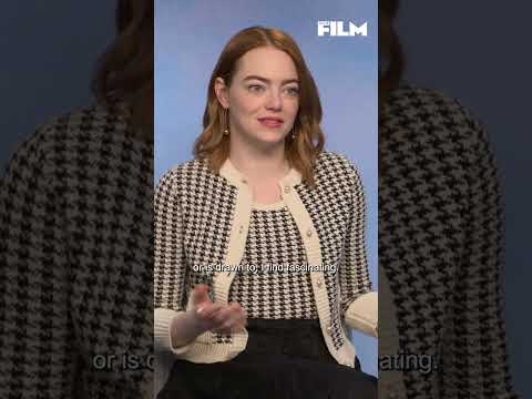 We chatted with Emma Stone about what it's like to work with Yorgos Lanthimos.
