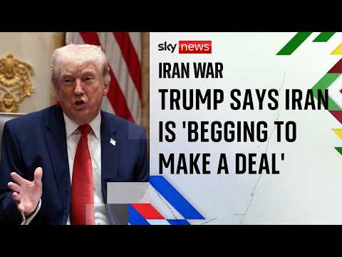 Trump says UK ships are 'like toys' - and hits out at NATO over Iran war response