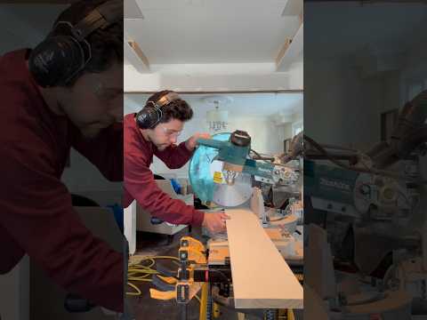 Make it tight #carpentry #woodworking #mitersaw #makita #shorts