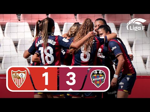Resumen del Sevilla FC vs Levante UD | Jornada 25 | Liga F