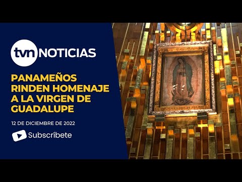 Católicos panameños rinden homenaje a la Virgen de Guadalupe