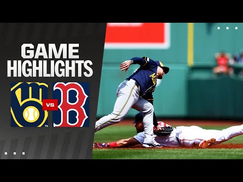Brewers vs. Red Sox Game Highlights (5/26/24) | MLB Highlights video clip