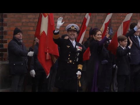 Denmark’s new King Frederik X and Queen Mary attend service at Aarhus cathedral