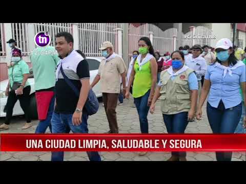 Juigalpa: Autoridades realizan carnaval de lanzamiento Municipio más Limpio - Nicaragua