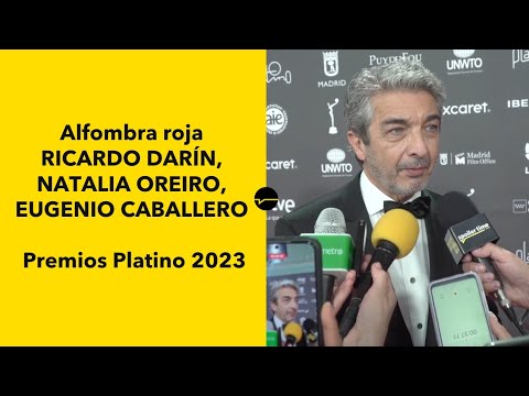 PREMIOS PLATINO 2023: Ricardo Darín, Natalia Oreiro y Eugenio Caballero