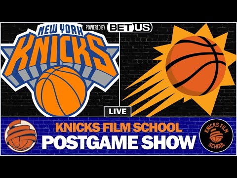 POSTGAME LIVESTREAM | Knicks at Suns – Recap & Reaction (Presented by BetUS!)