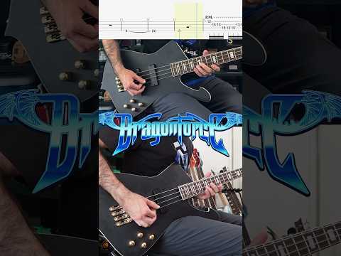 DragonForce - Through the Fire and Flames Bass Cover
