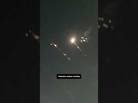 Israel’s ‘Iron Dome’ intercepts incoming rockets from Gaza