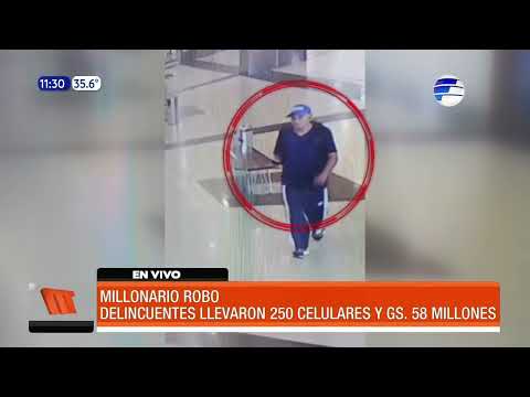 Millonario robo en un local ubicado en San Lorenzo