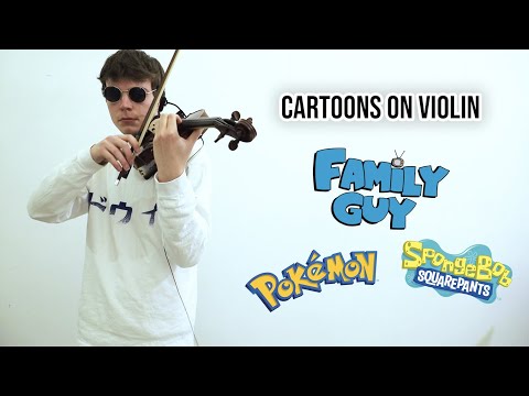 Cartoons on Violin