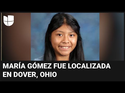 Niña hispana desaparecida en Georgia es encontrada en Ohio: así localizaron a María Gómez Pérez