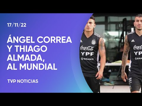 Ángel Correa y Thiago Almada se suman a la Selección