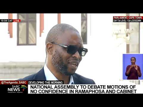 National Assembly to debate two motions of no confidence in Ramaphosa and his cabinet - preview