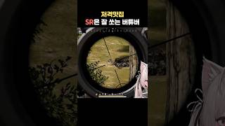 다른 건 몰라도 SR은 잘 쏘는 저격맛집 #버튜버 #배그 #shorts #마왕0216