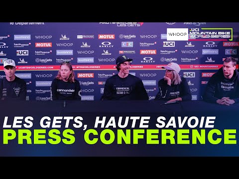 PRESS CONFERENCE | Les Gets, Haute Savoie UCI Downhill and Cross-country World Cup