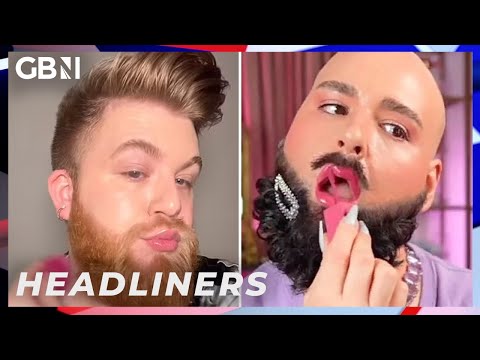 Maybelline use bearded men to promote makeup?! Dylan Mulvaney RETURNS! | Headliners