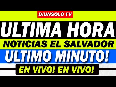 NOTICIAS EL SALVADOR HOY EN VIVO 6-5-2024 #ELSALVADOR