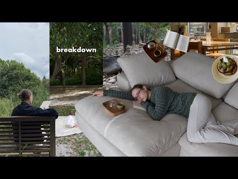 when everything falls apart... we get back up 🤍 healing vlog